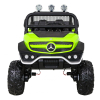 Mercedes Benz Unimog dla dzieci Zielony + Napęd 4x4 + Pilot + Bagażnik + Wolny Start + MP3 LED